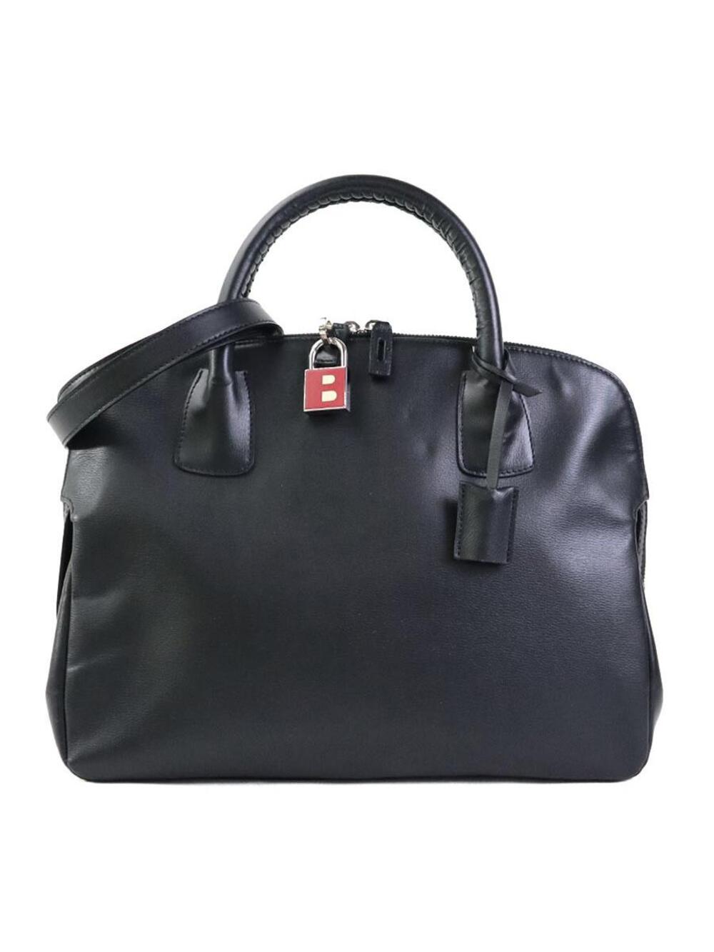 Auth Bally Handbag Shoulder Bag Black #330834B12B
